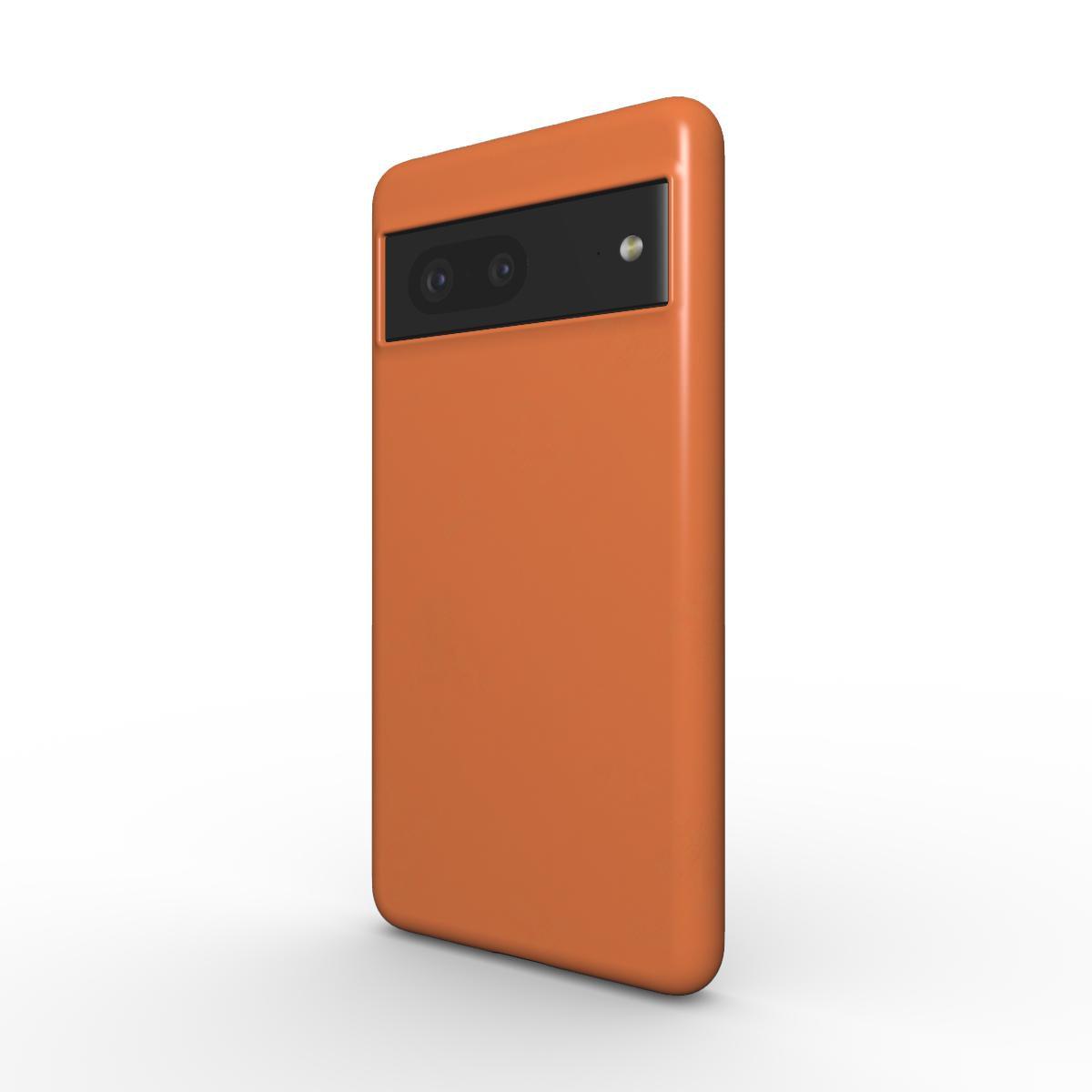 Bold Orange Google Pixel Dual Layer Phone Case
