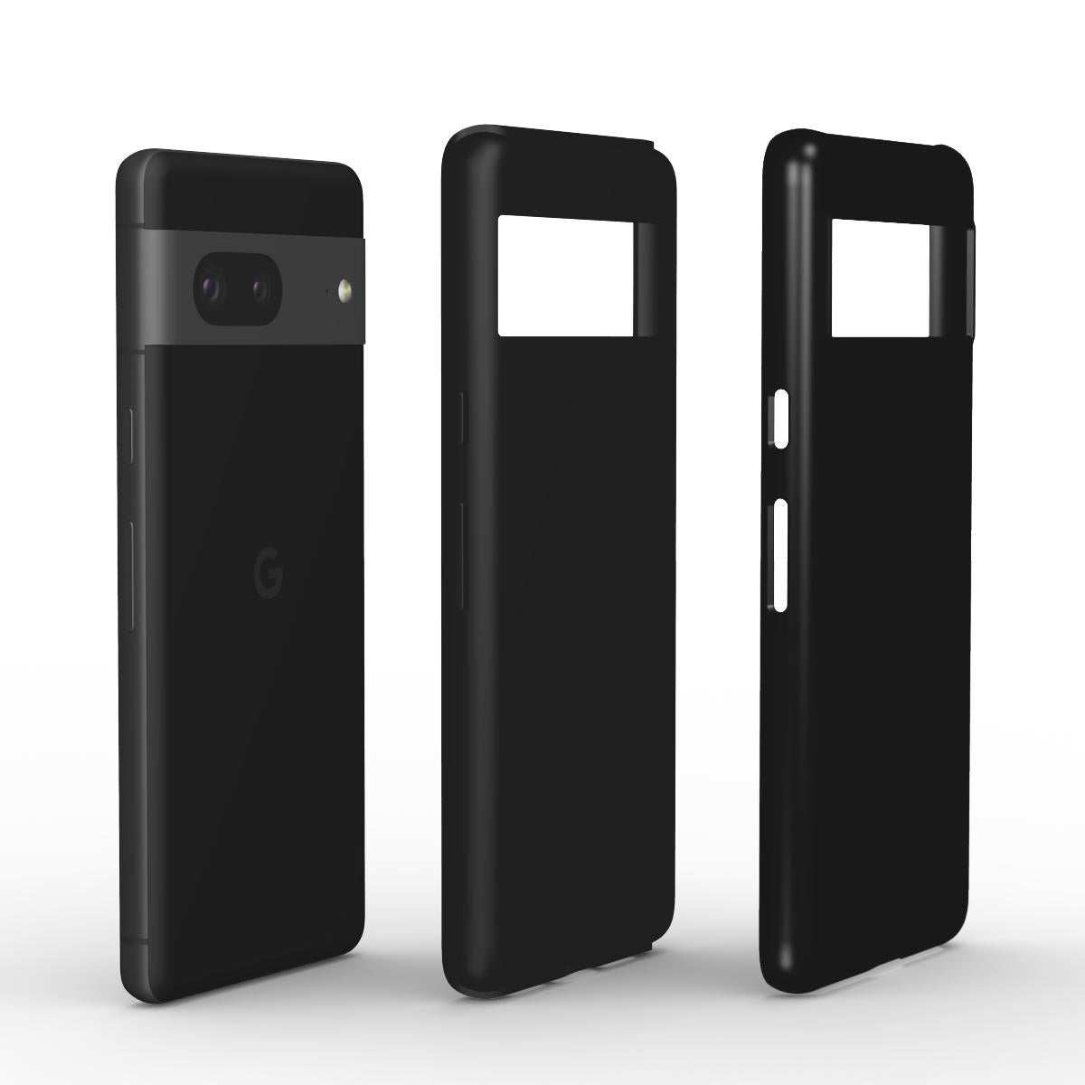 Black Google Pixel Dual Layer Phone Case