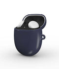 Deep blue hard shell protective case for Google Pixel Buds Pro and Pro 2 with glossy finish and wireless charging compatibility