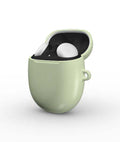 Sage green hard shell protective case for Google Pixel Buds Pro with glossy finish and slim design