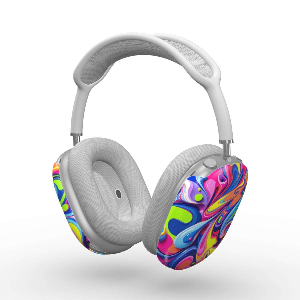 Vibrant Colour Splash Apple AirPods Max Case