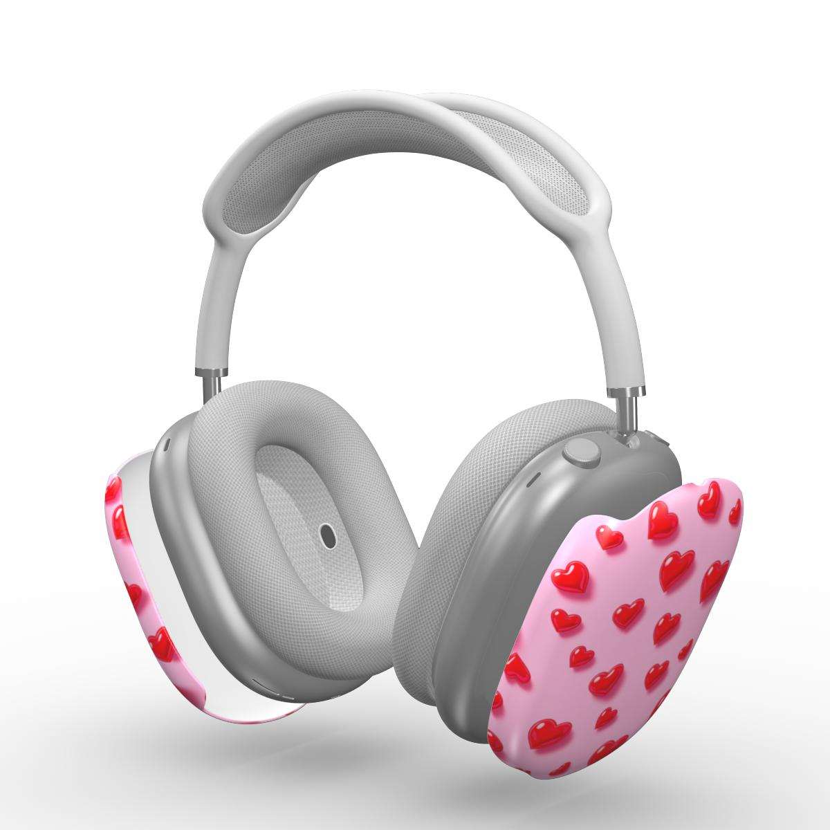 Pink Hearts Apple AirPods Max Case