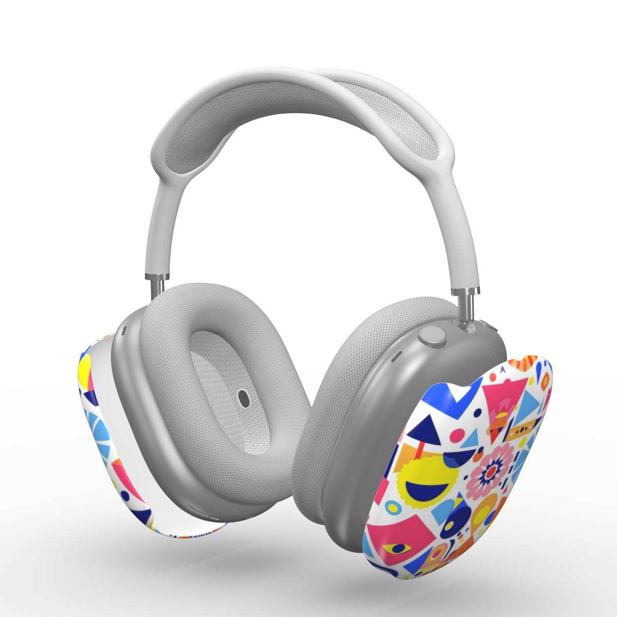 Bright Geo Print Apple AirPods Max Case
