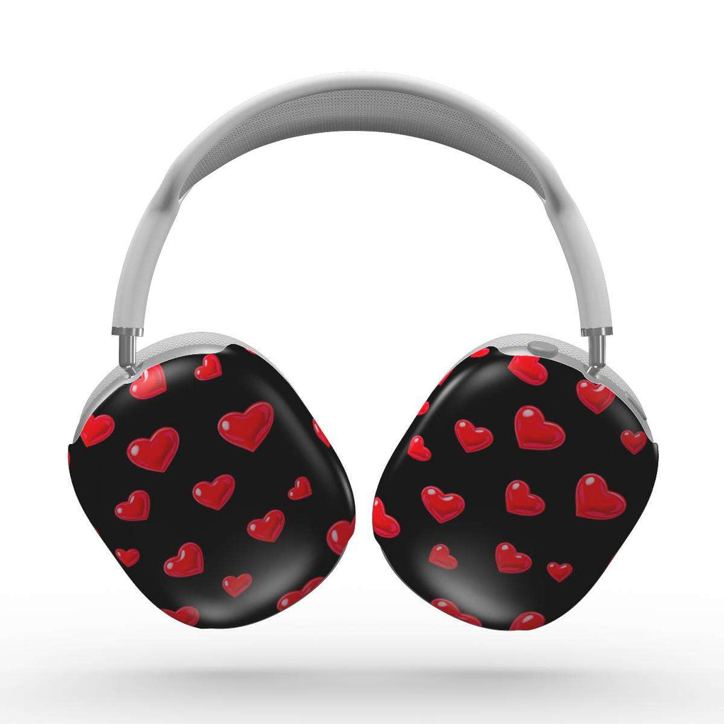 Black Hearts Apple AirPods Max Case