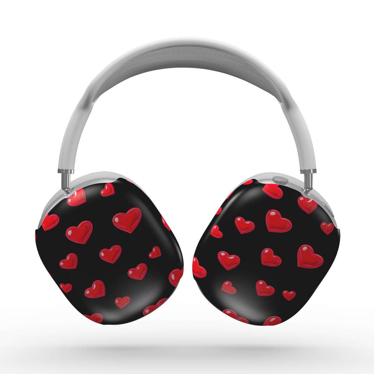 Black Hearts Apple AirPods Max Case