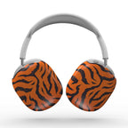 Orange Tiger Print Apple AirPods Max Case
