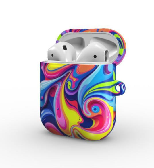 Bright Colour Splash Apple AirPods/Pro Protective Case