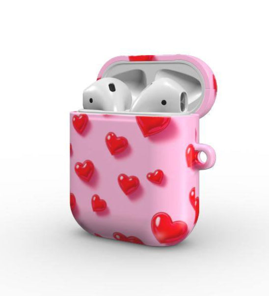 Pink Hearts Apple AirPods/Pro Protective Case