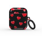 Black Hearts Apple AirPods/Pro Protective Case