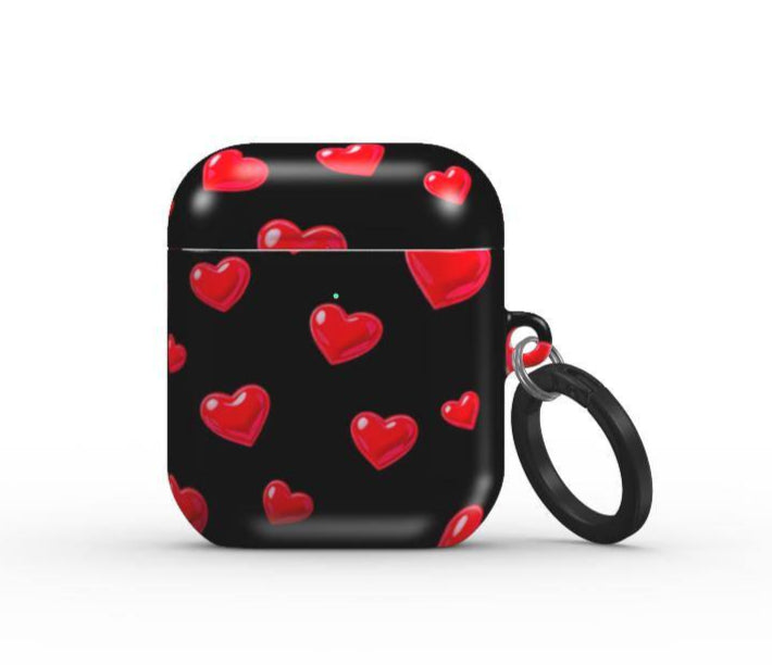 Black Hearts Apple AirPods/Pro Protective Case