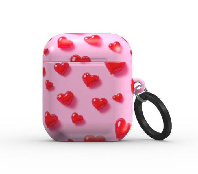Pink Hearts Apple AirPods/Pro Protective Case