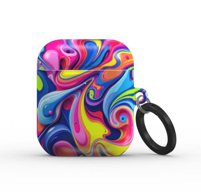 Bright Colour Splash Apple AirPods/Pro Protective Case