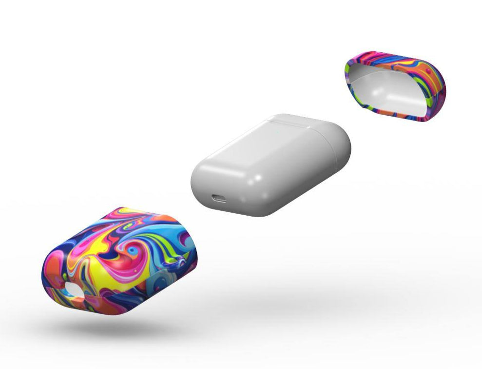 Bright Colour Splash Apple AirPods/Pro Protective Case