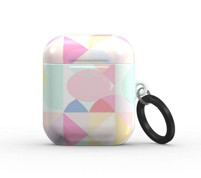 Pastel Geo Print Apple AirPods/Pro Protective Case