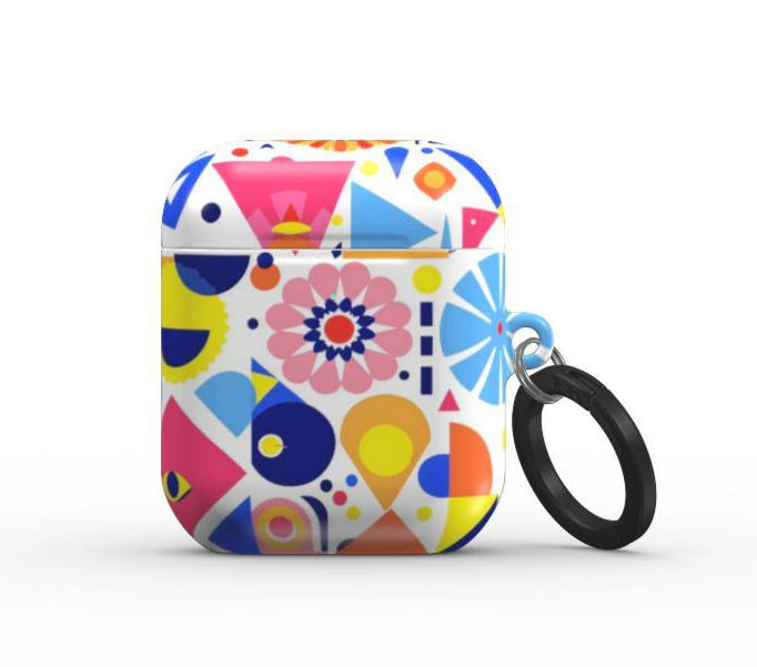 Bright Geo Print Apple AirPods/Pro Protective Case