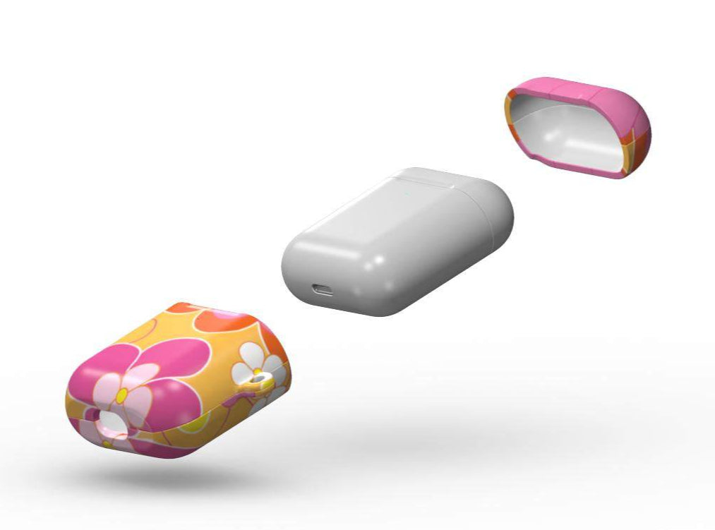 Retro Floral Apple AirPods/Pro Protective Case