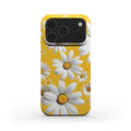 Yellow Daisies Slim iPhone Case with glossy finish and lightweight, protective slim design