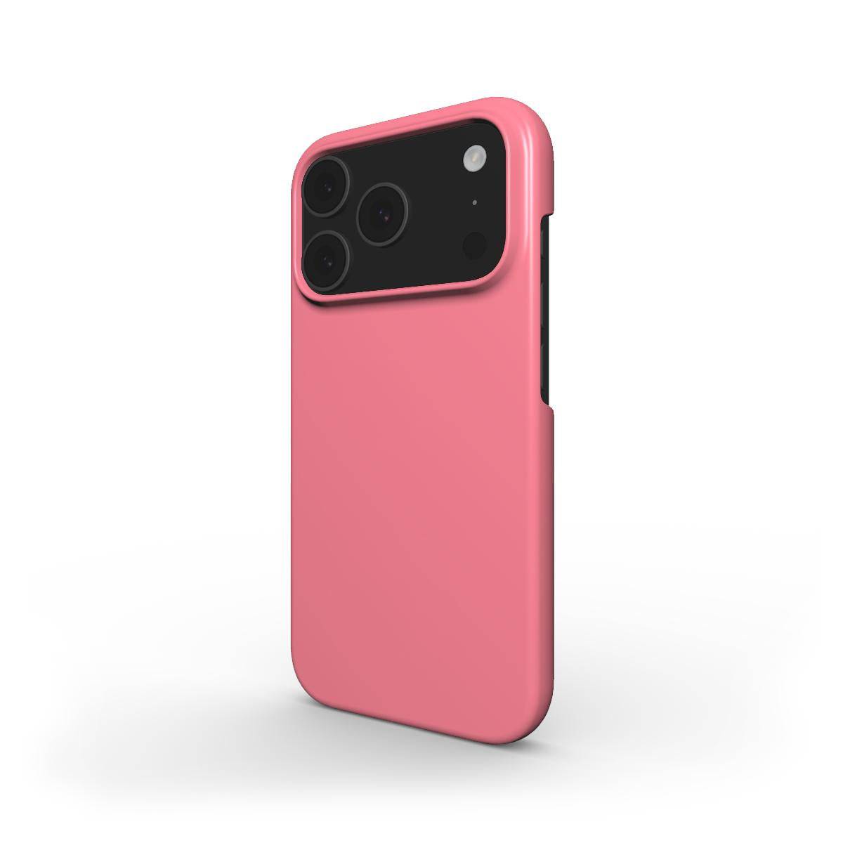 Light Coral Slim iPhone Case
