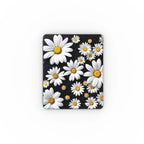 Black Daises Leather Apple iPad Case