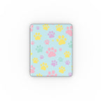 Pastel Doggy Paw Leather Apple iPad Case