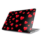 Black Hearts MacBook Protective Case