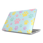 Pastel Doggy Paw MacBook Protective Case