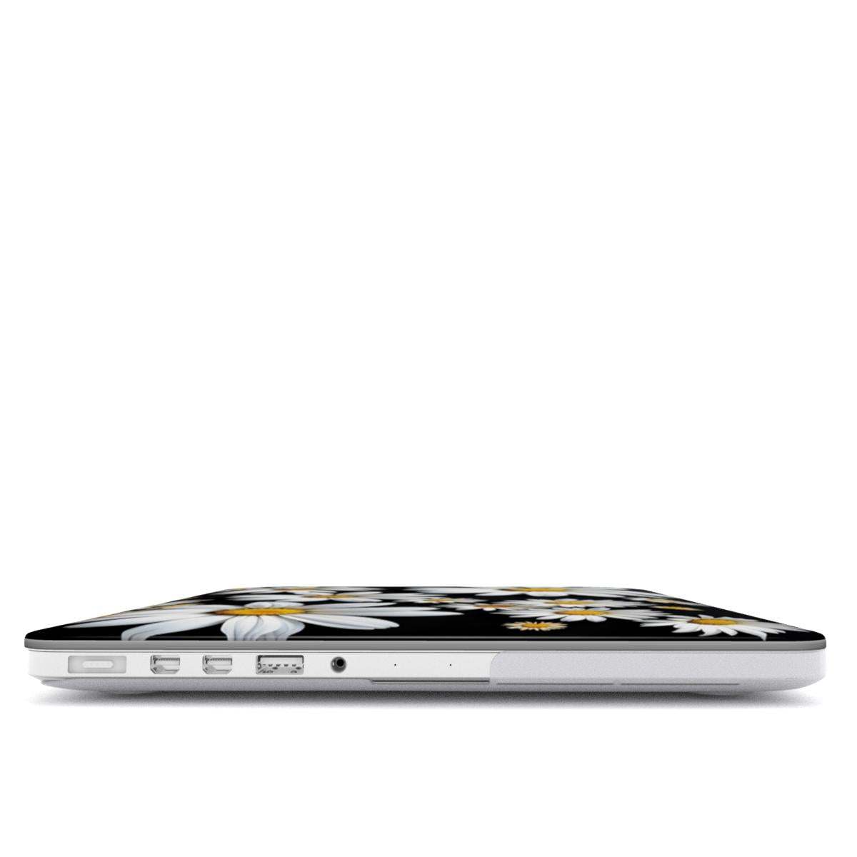 Black Daises MacBook Protective Case