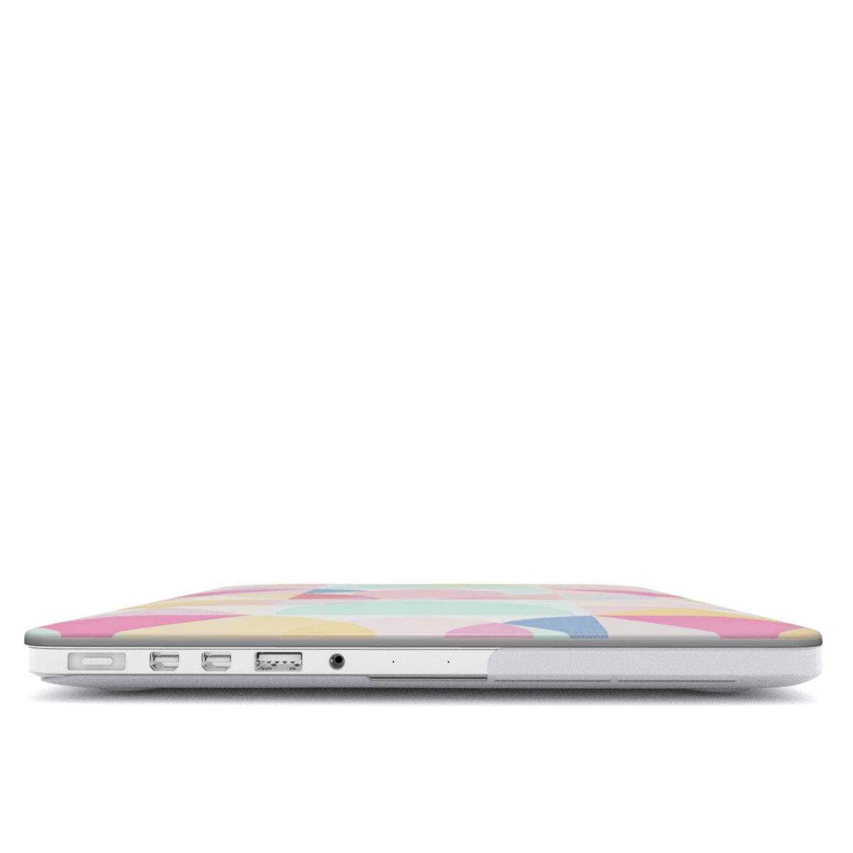Pastel Geo Print MacBook Protective Case