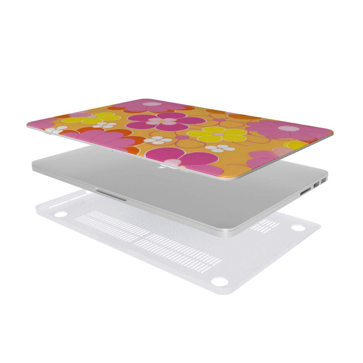 Retro Floral MacBook Protective Case