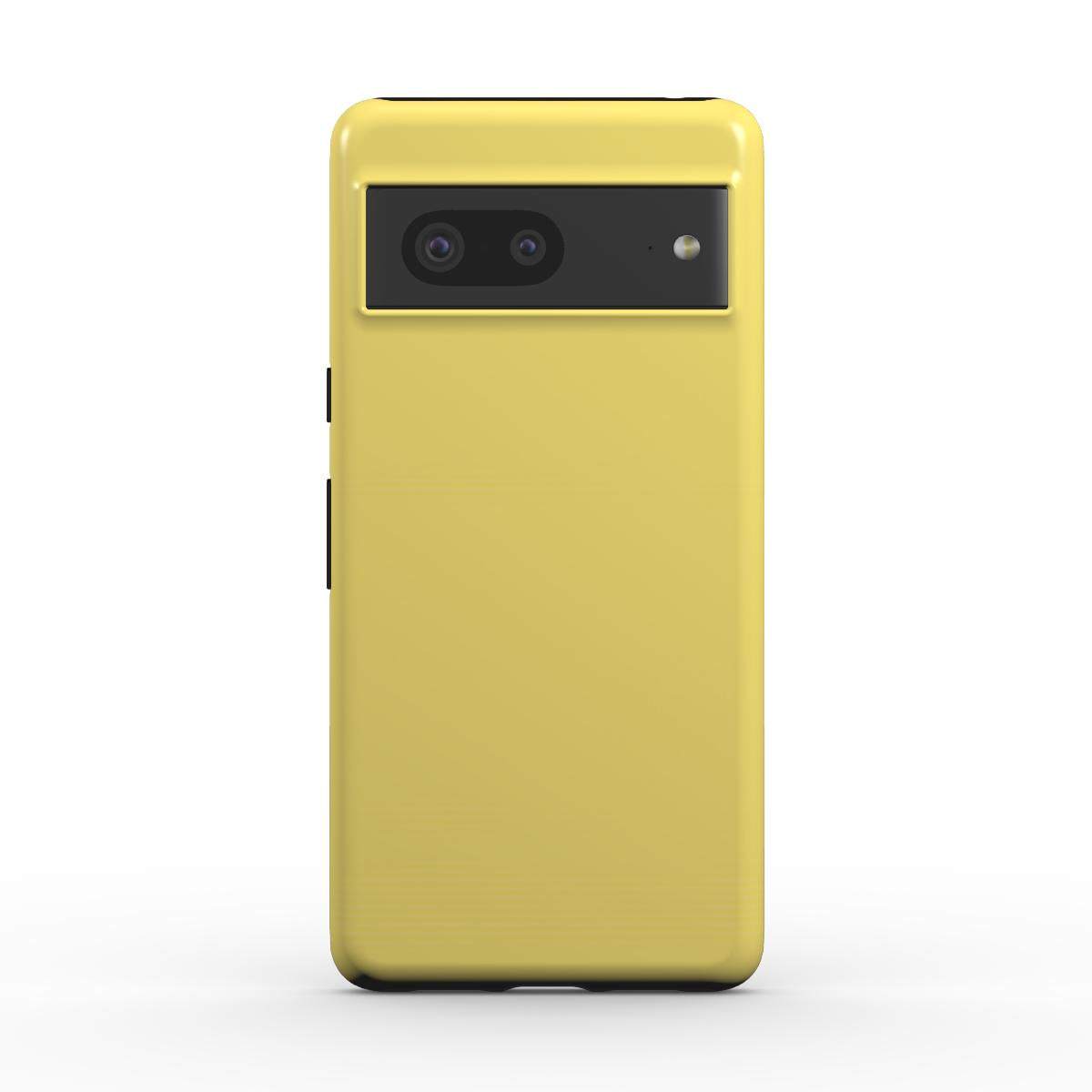 Lemon Yellow Google Pixel Dual Layer Phone Case