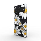 Black Daises Google Pixel Dual Layer Phone Case