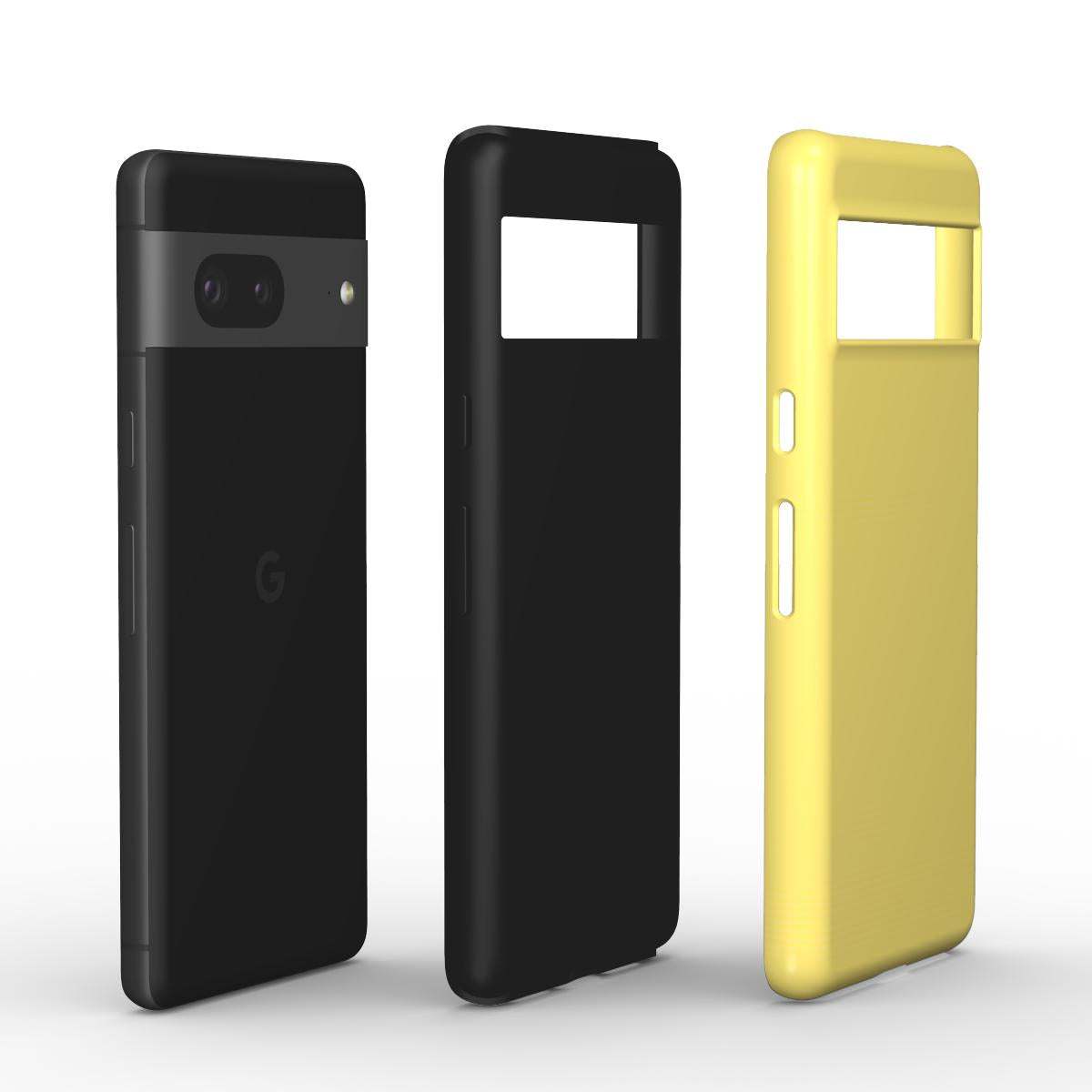 Lemon Yellow Google Pixel Dual Layer Phone Case