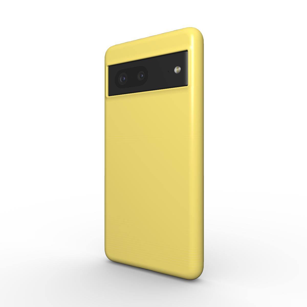 Lemon Yellow Google Pixel Dual Layer Phone Case