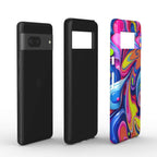 Vibrant Colour Splash Google Pixel Dual Layer Phone Case