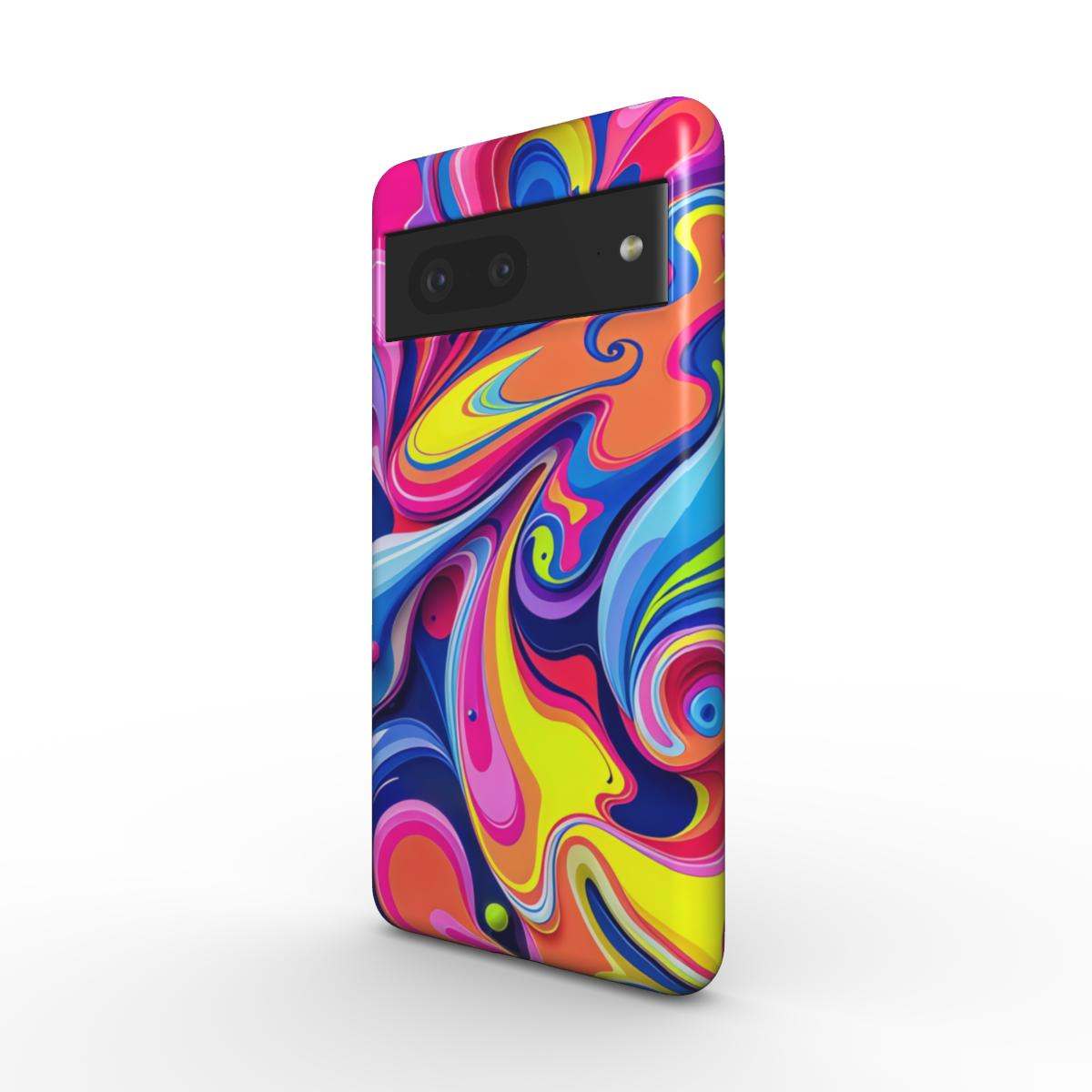 Vibrant Colour Splash Google Pixel Dual Layer Phone Case