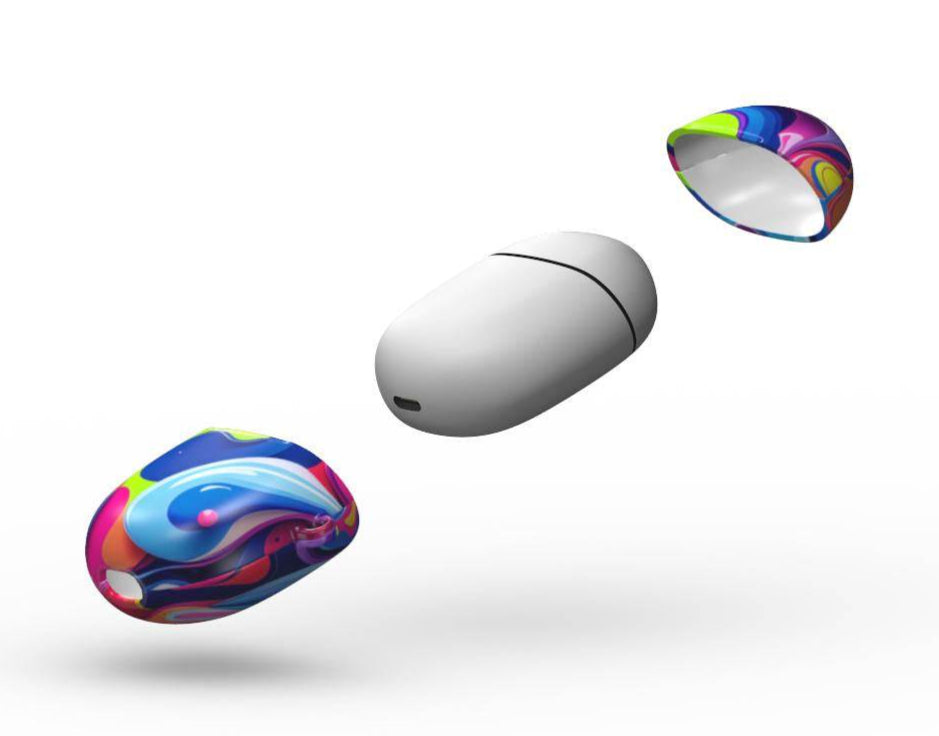 Vibrant Colour Splash Google Pixel Buds Pro/Pro2 Protective Case