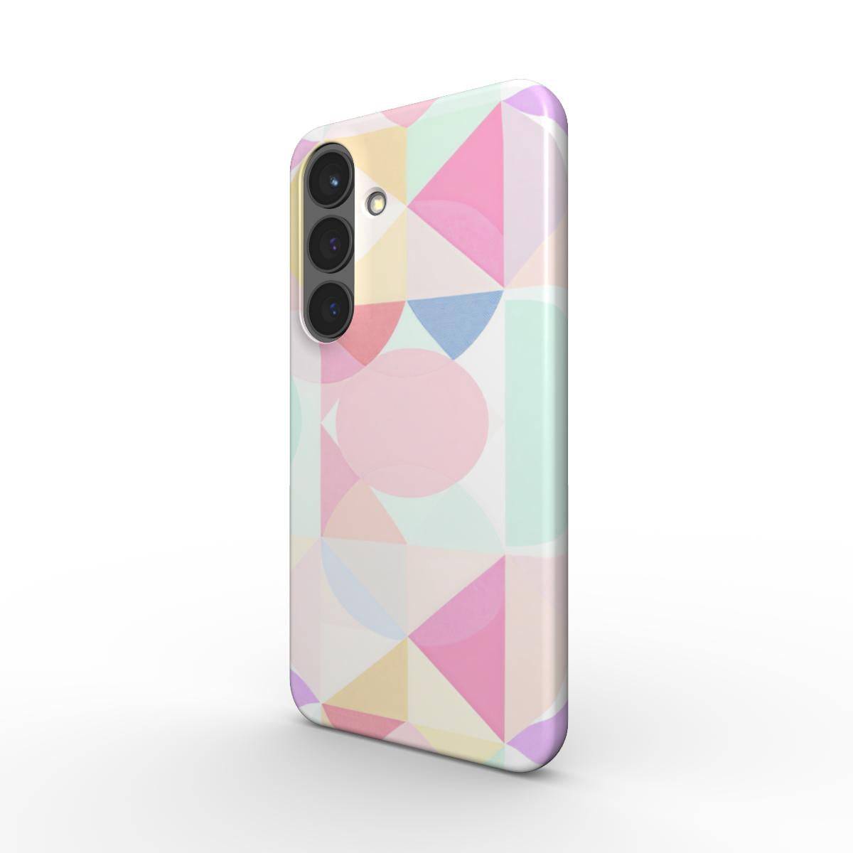 Pastel Geo Print Samsung Slim Phone Case