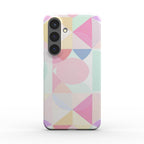 Pastel Geo Print Samsung Slim Phone Case
