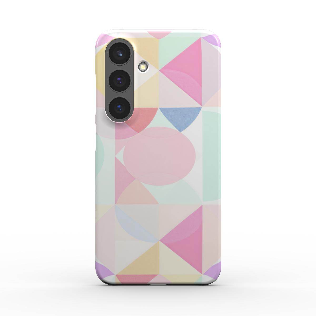 Pastel Geo Print Samsung Slim Phone Case