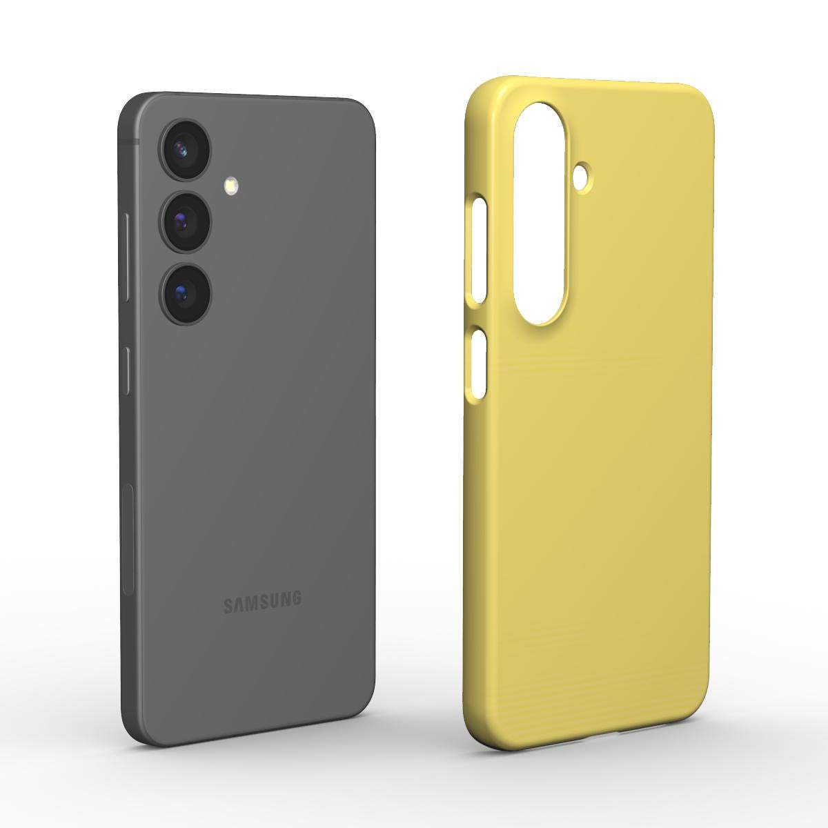 Lemon Yellow Samsung Slim Phone Case