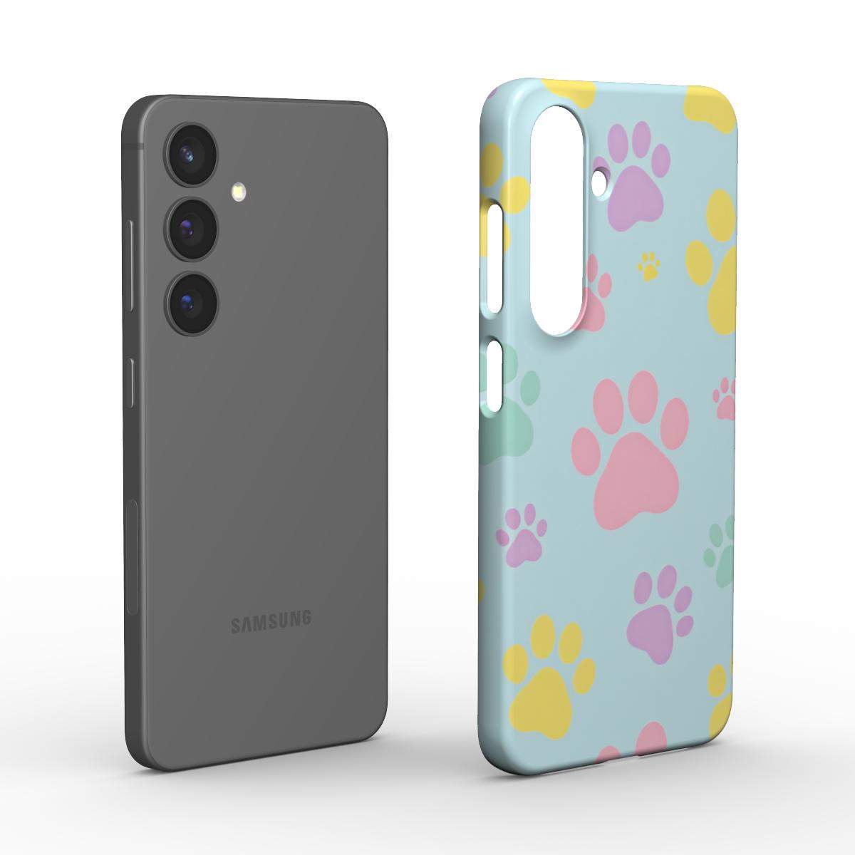 Pastel Doggy Paw Samsung Slim Phone Case