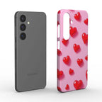 Pink Hearts Samsung Slim Phone Case