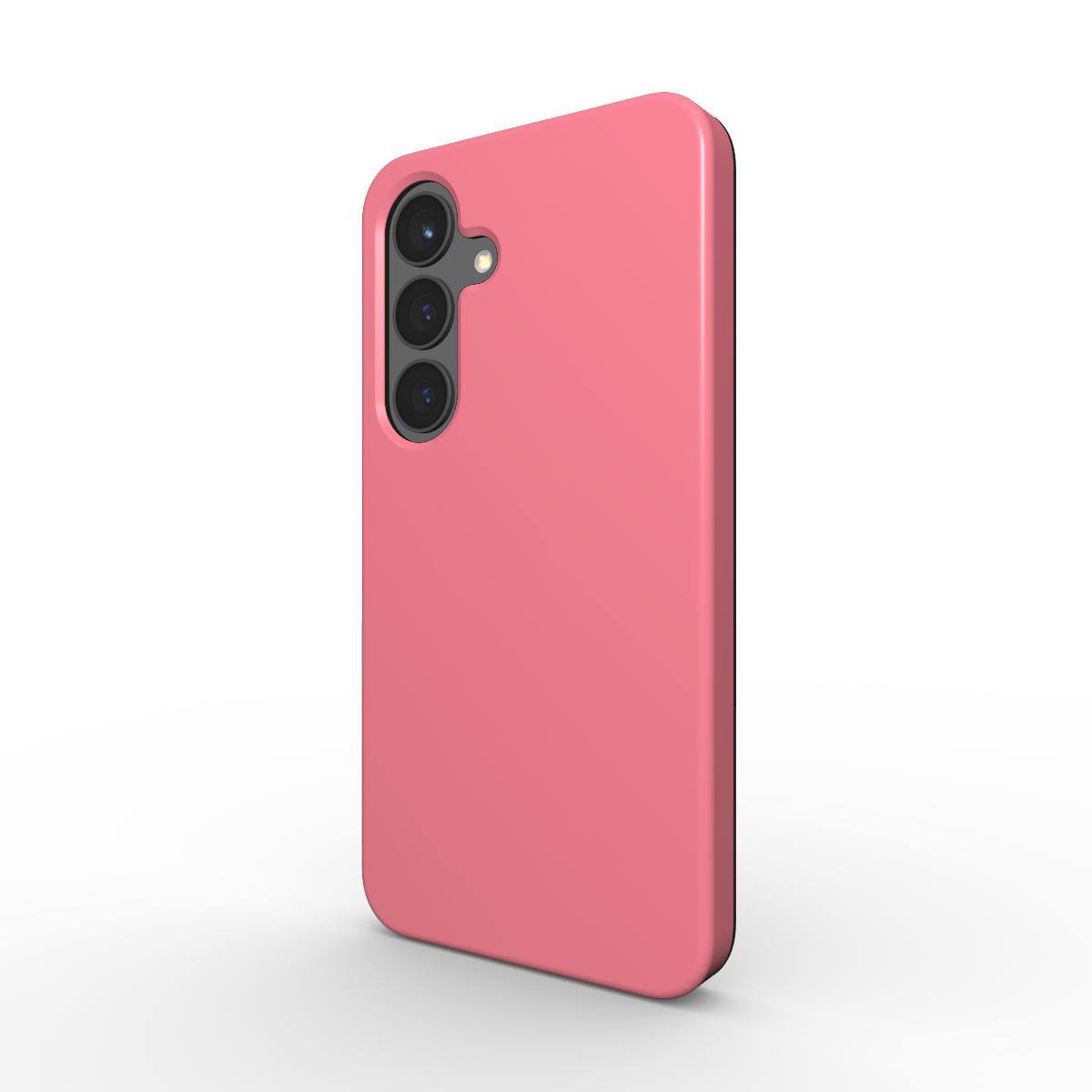Light Coral Samsung Dual Layer Phone Case