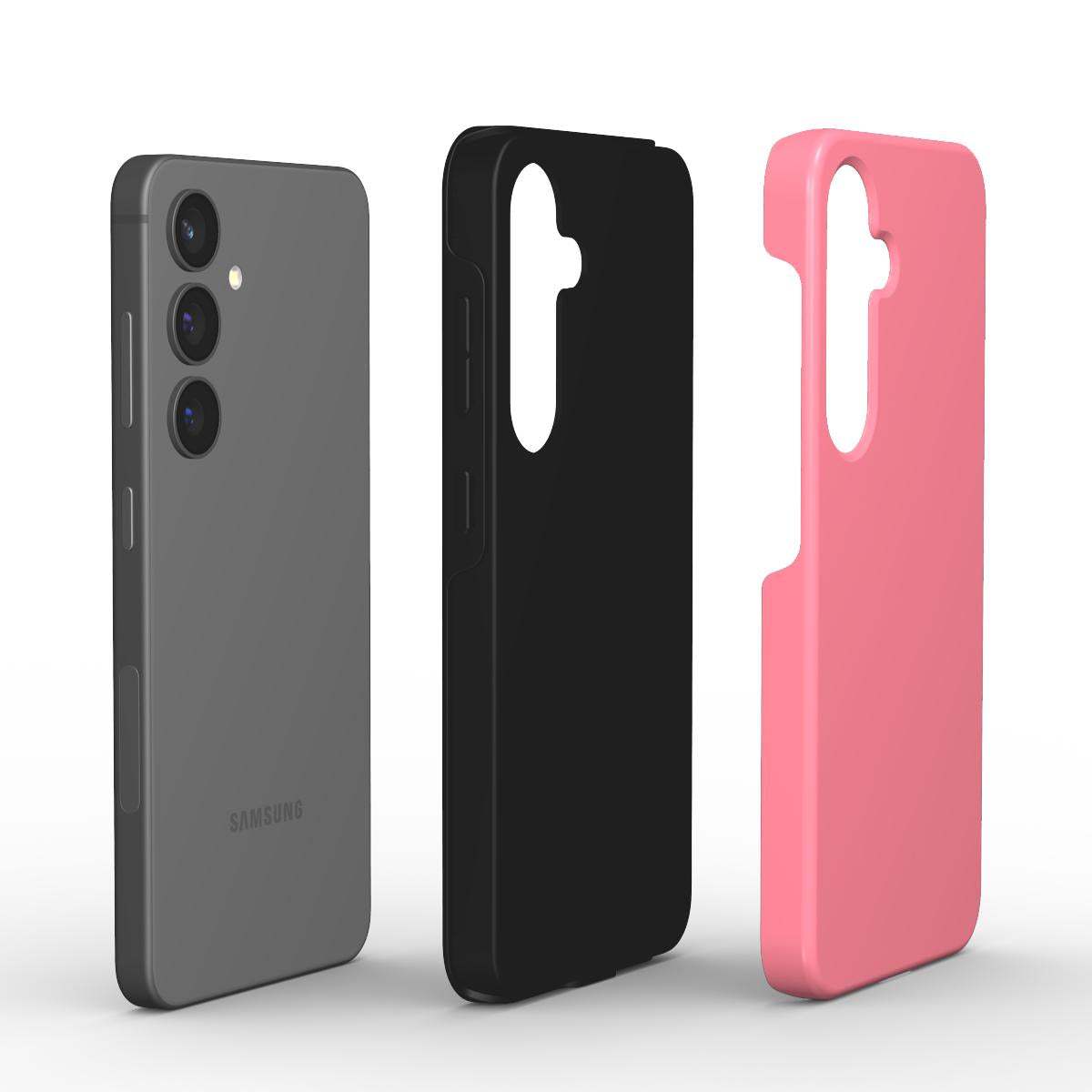 Light Coral Samsung Dual Layer Phone Case