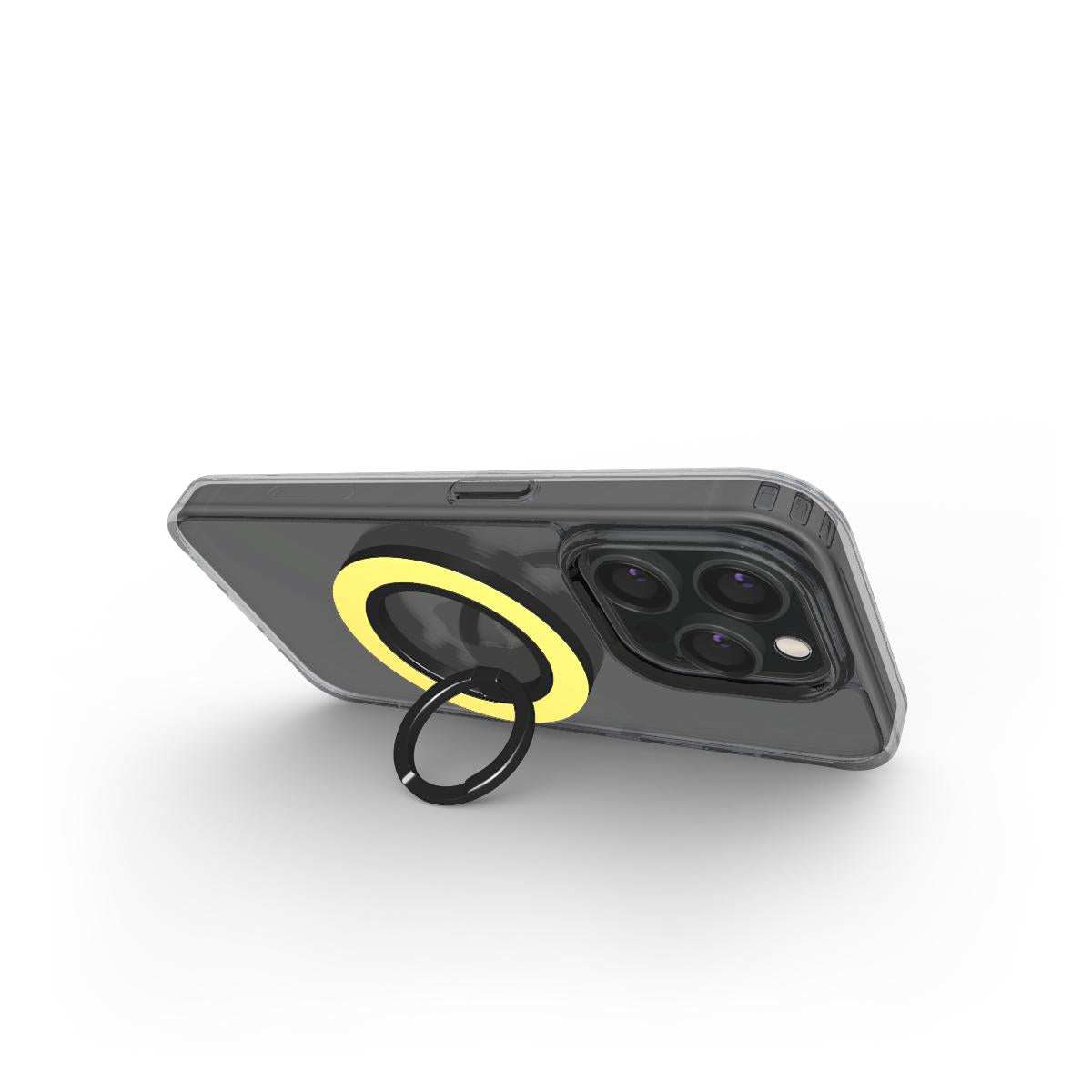 Lemon Yellow Magnetic Ring Holder