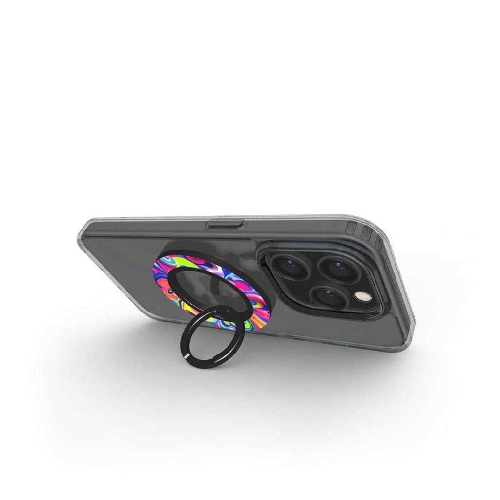 Vibrant Colour Splash Magnetic Ring Holder