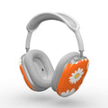 Orange Daises Apple AirPods Max case with vibrant protective cover design