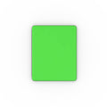 Lime green leather Apple iPad case with Apple Pencil holder and shock-absorbing protection