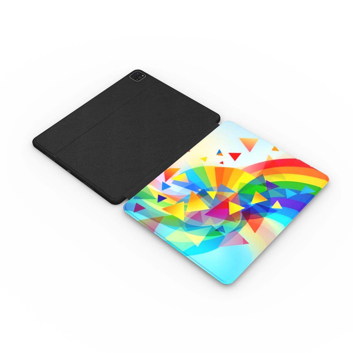 Geometric Pride Leather Apple iPad Case