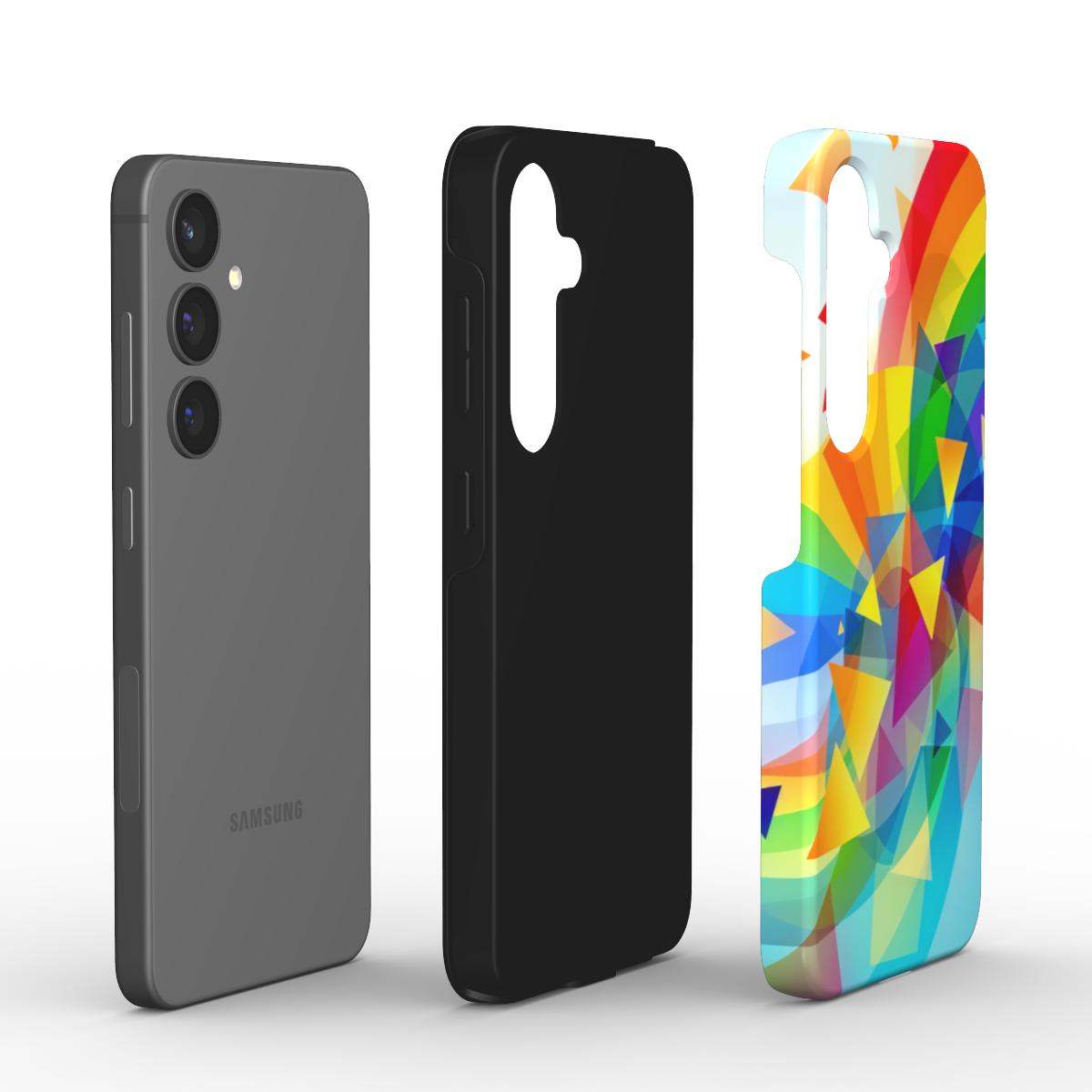 Geometric Pride Samsung Dual Layer Phone Case